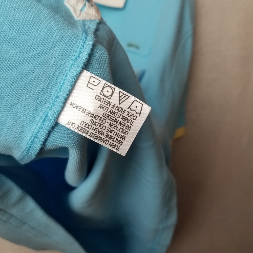 ORVIS REGULAR FIT POLO SHIRT PIQUE KNIT‎ 100% COTTON BLUE Sz XXLARGE, XXL - Picture 5 of 10